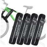 4 Pcs Bike Rack Straps - Wheel Adjustable With. Fixed Price $10.42.