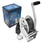 142305 Boat Trailer Winch 1,800LB Single-speed W/ 20FT Strap & Hook. Fixed Price $127.49.