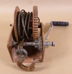 Dutton Lainson DLB1500A Drum Winch Hand Operated 1500LB Usa With Rope Hook. Fixed Price $109.95.