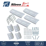 (4) 8" Galvanized Swivel Top Bunk Bracket Kit W/ Hardware For 2X3 Boat Trailer. Fixed Price $36.00.