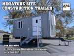 Miniature Construction Trailer 1/14TH Scale For Rc Sites!. Fixed Price $190.00.