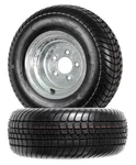 2-PACK Trailer Tires Rims 20.5X8-10 205/65-10 20.5X8.0-10 Lug Galvanized Wheel. Fixed Price $213.99.
