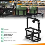 5 Gallon / 20L Lockable Gas Can Holder Jerry Mount Brackets For Camping, Rv. Fixed Price $69.99.