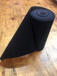 New Black Ribbed Bunk Carpet / Marine Boat Trailer Runners Outdoor - 12" X 50'. Fixed Price $64.95.