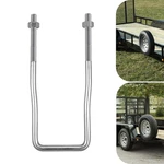 Viagl U-bolt Trailer Spare Tire Bracket, Carrier Galvanized Thread.... Fixed Price $13.90.