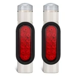 Partsam 2PCS Boat Trailer Guide On Post Pipe Light Set, Dot Approved White. Fixed Price $109.36.