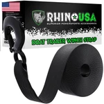 Rhino Usa Boat Winch Strap Hook X 20 - 5016LB Break Strength Ultimate. Fixed Price $37.87.