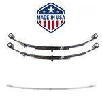 2-PACK Usa Made 3 Leaf 25 1/4" 1,750 Lbs Double Eye Trailer Spring. Fixed Price $66.99.