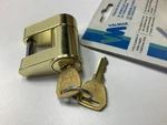 Valmar 80752 Trailer Coupler Lock, 1/4" Pin Diameter, Closed Position 1-5/8". Fixed Price $12.95.