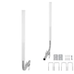 Uimoso Boat Trailer Guides 40 Steel Poles With Pvc Covers For Watercraft. Fixed Price $52.99.