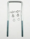 U-bolt Spare Tire Carrier Holder Bracket 9". Fixed Price $12.73.