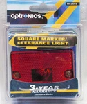 Optronics Square Reflector Marker/clearance Light Red. Fixed Price $10.18.