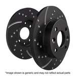 Disc Brake ROTOR-3GD Series Sport Slotted Rotors Rear Ebc New GD1576. Fixed Price $290.32.