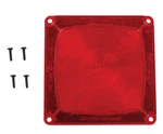 Wesbar Square Red Replacement Lens (set Of 3) 403335. Fixed Price $34.99.