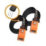 Onefeng Sports Lockable Tie Down Strap With 3 Stainless Steel Cables 'no Scra.... Fixed Price $61.75.