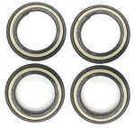 Four Trailer Axle Oil Seals Grease 8000# Axel 3.38" Od 2.25"ID Fits Dexter 10-63. Fixed Price $55.99.