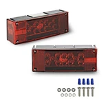 Wellmax 12V Led Trailer Lights, Submersible And Waterproof Low Profile Red. Fixed Price $56.40.