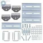 4 Pack 8" Galvanized Swivel Top Bunk Bracket Kit W/hardware For Boat Trailer. Fixed Price $34.75.