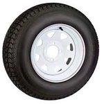 Ultimax 530X12(C) Tire & Wheel Hole Painted White Spoked 42116. Fixed Price $136.03.