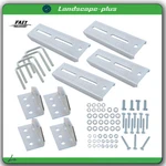 (4) 8" Galvanized Swivel Top Bunk Bracket Kit W/ Hardware For Boat Trailer 2X3. Fixed Price $39.56.