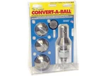 Convert-a-ball 902B 1" Hitch Shank W/ 7/8", 2" & 5/16" Stainless Balls. Fixed Price $123.74.