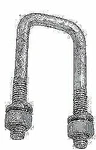 Seachoice Square U-bolt, 3 1/16" X 5/16". Fixed Price $22.22.