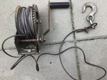 Shelby Boat Winch Model No: 5404 Cap 1200LBS W/50 Steel Cable And 5/16 Hook. Fixed Price $58.00.