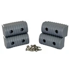 Caliber 23051 92 Bunkwrap End Cap 2X4" Grey 4-PACK. Fixed Price $22.62.