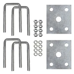 Galvanized Zinc Square Bolt & Tie Plate Kit For 1-1/2" Trailer Axle. Fixed Price $26.99.