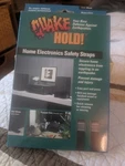 Quakehold 4173 Home Electronics Safety Straps Black. Fixed Price $13.00.