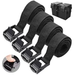 Seamaka 4 Pcs 3.93FT Reusable Lashing Straps With Buckles Antirust Alloyadjus.... Fixed Price $22.83.