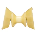 Seachoice Bow Roller W/bells, 4" Tpr, Gold/yellow, Boat Trailer. Fixed Price $40.82.