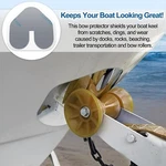 1-PC Xl Bow Guard With Notch For Boats 3M Protector 9X8.75 Inch #80638. Fixed Price $15.50.