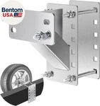 Stainless Steel Spare Tire Carrier, Upgrade Mount Trailer Bra. Fixed Price $75.71.