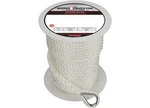 Extreme Max 3006.2294 Boattector Nylon Anchor Line W/ Thimble 3/8" 150', White. Fixed Price $55.31.
