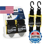 Boatbuckle Pro Series Kwik-lok Tie Down Straps For Trailer W/ Pads (2-PK). Fixed Price $63.89.