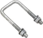 Seachoice Square U-bolt 3/8 X 1-5/8 3-9/16BULK. Fixed Price $12.50.