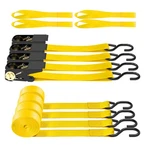 Ratchet Straps, 1500 Lbs Breaking Strength - Premium 4X 15FT Tie Down S.... Fixed Price $38.99.