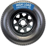 Trailer Tire Rim Assembly ST205/75D15 Inch Lrc Lug Black Wheel. Fixed Price $99.99.