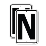 Sign With Letter Heavy Gauge Aluminum Parking Rust Proof. Fixed Price $83.99.