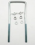 U-bolt Spare Tire Carrier Holder Bracket 9" For Trailer Side Mount 4 5 Lug.... Fixed Price $13.07.