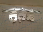(3) Boat Rv Cycle Anderson Steel Universal License Plate Brackets 177-42809. Fixed Price $10.78.