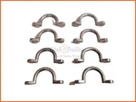 (8) Trailer Tie Loop 2" I.d. Aluminum Bolt-on Lashing Rope Down Ring Horse. Fixed Price $28.99.
