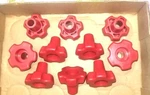 10-PACK Curt Bulldog Red Knob Top-wind Jack Universal Fit Hammerblow Draw-tite. Fixed Price $25.77.