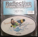Wes Reflective Custom Hitch Cover Wakeboard. Fixed Price $31.87.