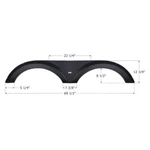 Icon 14255 Rv Trailer Camper Tandem Fender Skirt Black For Jayco Eagle Model New. Fixed Price $291.77.