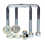 Tie Down 86207 Zinc Plated Marine Square U-bolt Kit, 1/2" X 4-1/8" 3". Fixed Price $20.49.