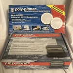 Poly-planar 4055 Speaker Kit And ME-50 Marine Expansion Amp Box. Fixed Price $80.00.