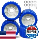 Jfatxtt Boat Trailer Rollers Pu Ribbed Wobble 5IN ODX3IN Fit 7/8-9/8. Fixed Price $51.34.