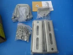 New Boat Trailer Bunk Board Bracket Set Galvanized 8" Racewill. Fixed Price $25.00.